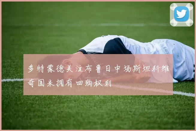 多特蒙德关注布鲁日中场斯坦科维奇国米拥有回购权利